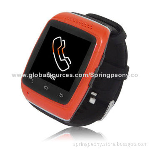 Convenient gift about red smart watch phone